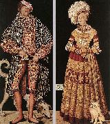 Lucas Cranach Doppelbildnis Herzog Heinrichs des Frommen und seiner Gemahlin Herzogin Katharina von Mecklenburg china oil painting artist